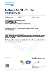 ISO 14001 Aquatic
